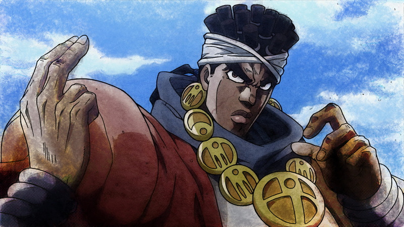 Jojos Bizarre Adventure, Muhammad Avdol, 1080P, Anime