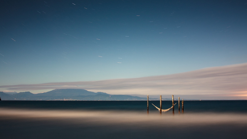 mountain range, mountain, landscape, nature, remote, beauty in nature, sea, outdoors, 4K, land, idyllic, no people, water, non-urban scene, hammocks, stars