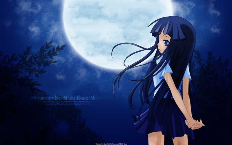 cloud - sky, fashion, women, glasses, young women, adult, hairstyle, Higurashi No Naku Koro Ni, leisure activity, 720P, one person, standing, nature, outdoors