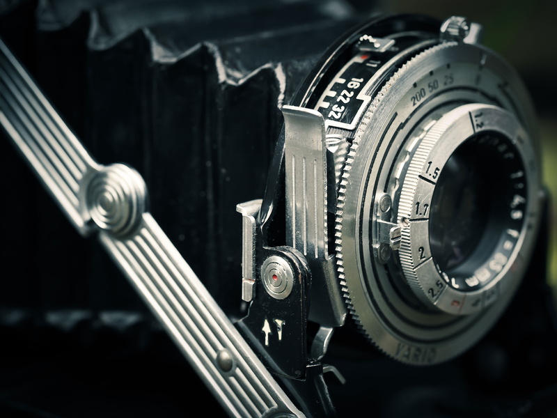 industry, silver colored, camera - photographic equipment, lens - optical instrument, close, focus on foreground, photo camera, camera lens, old, photography