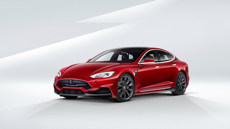 larte tesla model s, car, 2K, red car, larte, s, model, cool, red, tesla, 2015