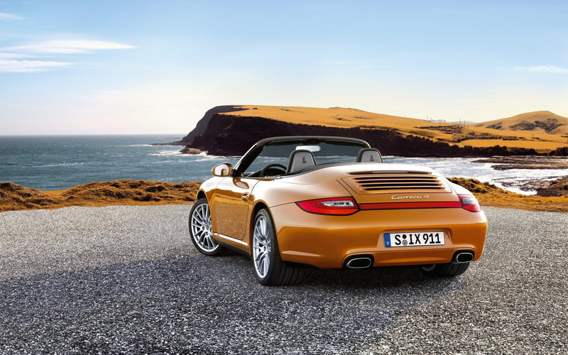 cabriolet, orange, 1080P, porsche, coupe, cars, carrera