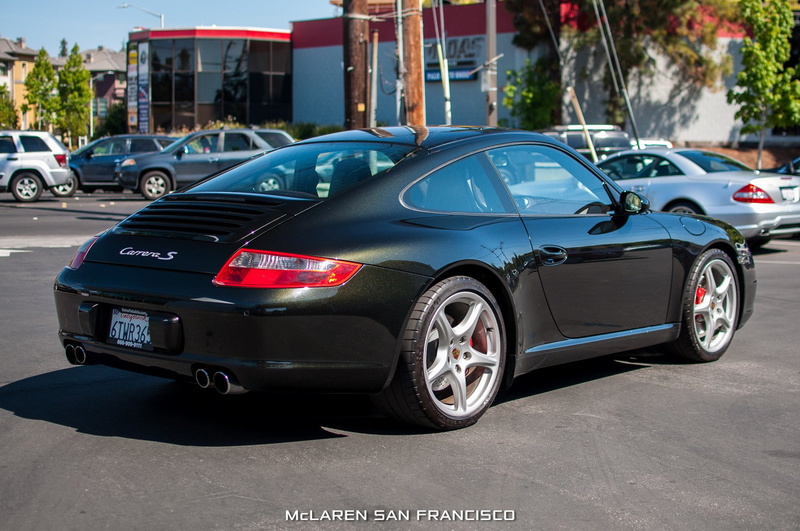 porsche, coupe, cars, 911, carrera-s, green, 1080P, 2006