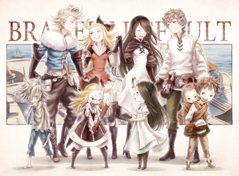 action, fighting, default, 1080P, nintendo, fantasy, anime, rpg, 3ds, bravely, adventure