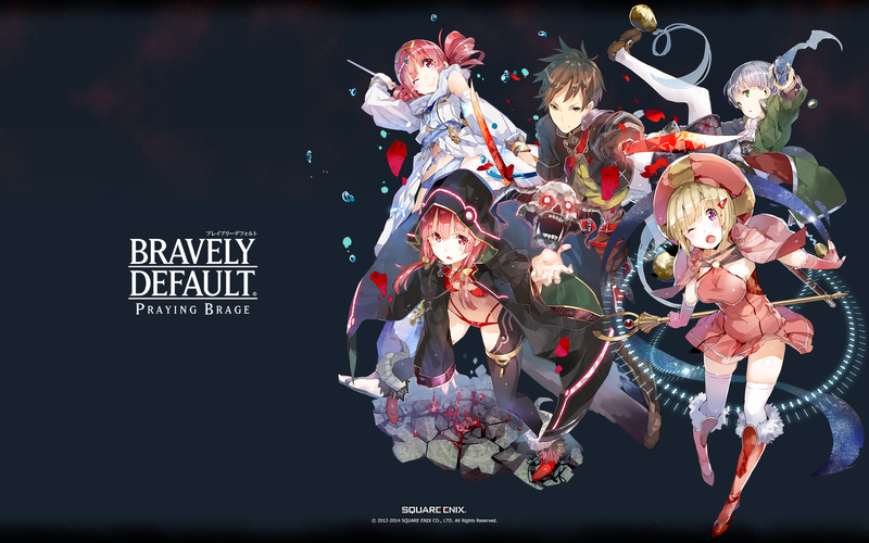 fighting, default, action, rpg, adventure, bravely, anime, 3ds, nintendo, 1080P, fantasy