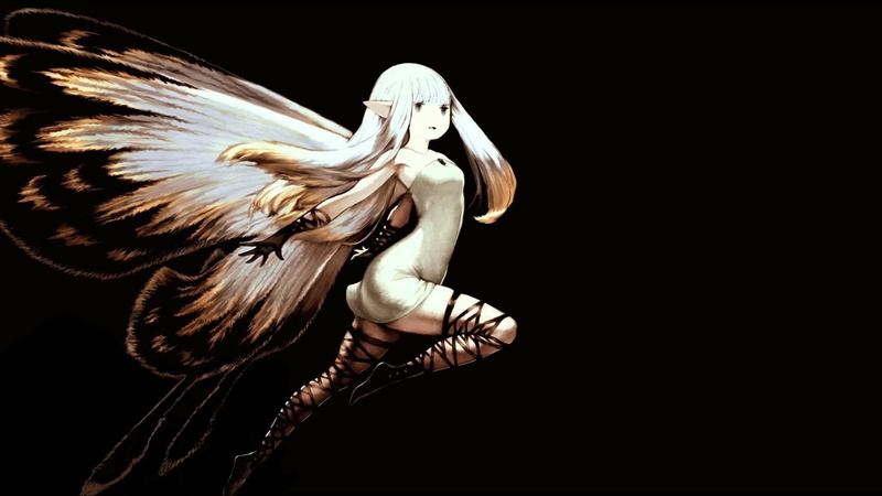 young adult, hairstyle, animal wing, copy space, studio shot, animals in the wild, animal body part, side view, airy bravely default, animal wildlife, 1080P