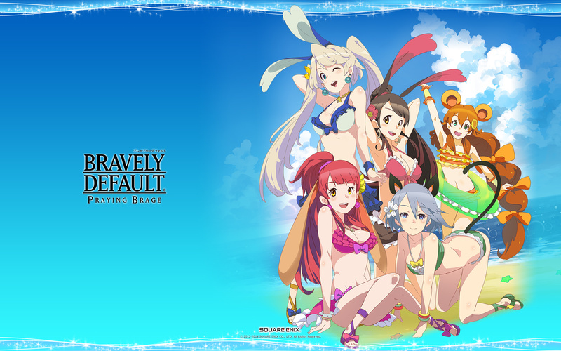 action, fantasy, adventure, 1080P, 3ds, rpg, nintendo, fighting, bravely, default, anime