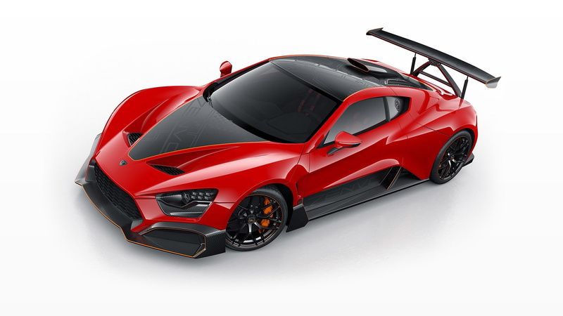 Sport Car, Vehicles, Zenvo TSR-S, Car, 1080P, Hypercar, Red Car