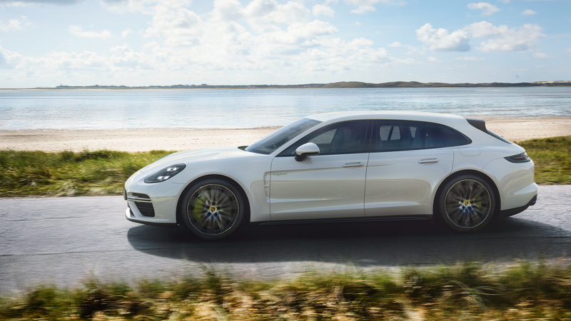 2018, 4K, Porsche Panamera Turbo S E-Hybrid Sport Turismo