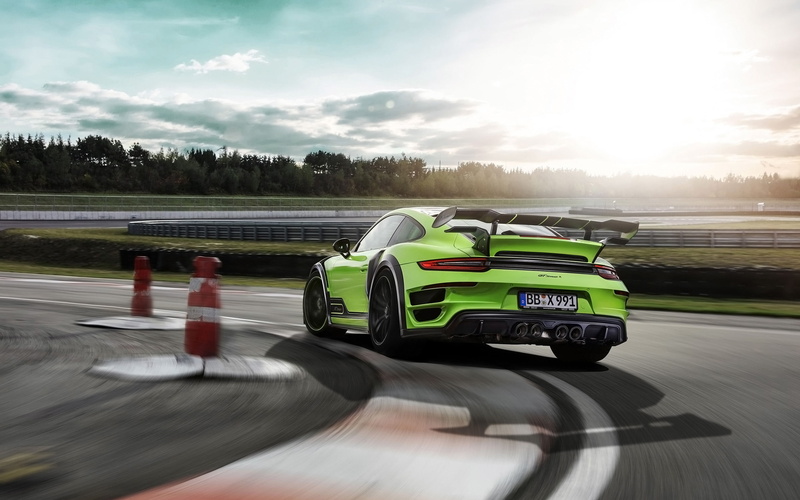 2K, Rear view, TechArt, Porsche 911 Turbo GTstreet R