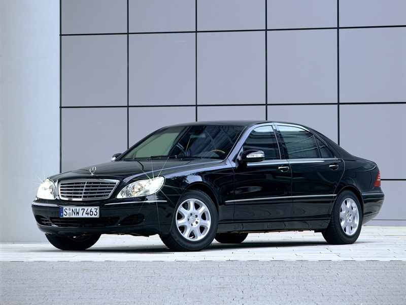 armored, mercedes, 2002, luxury, guard, benz, s klasse, 1080P, w220