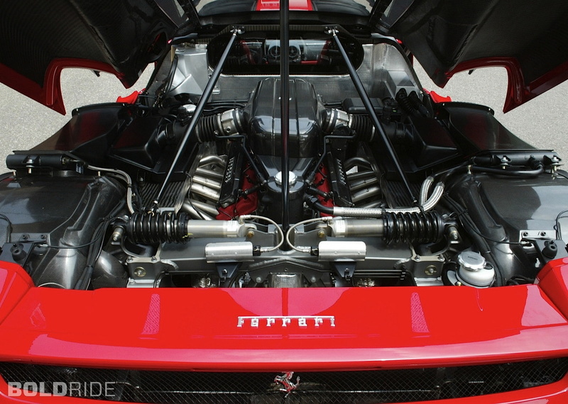 supercars, engines, 720P, supercar, enzo, engine, 2002, ferrari