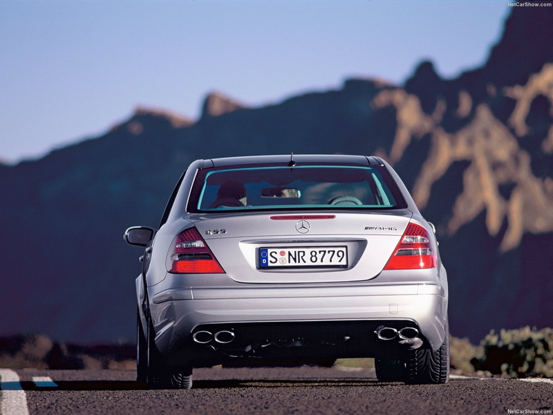w211, mercedes-benz, amg, 2003, 720P, e55