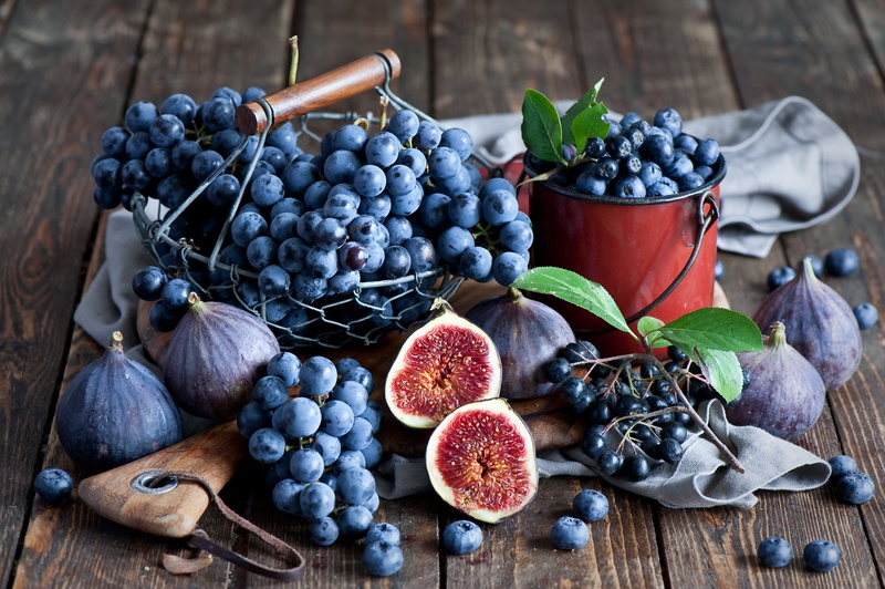 still life, sweet Food, purple, wellbeing, rustic, gourmet, 1080P, table, dessert, large group of objects, nature, refreshment, wood - Material, choice