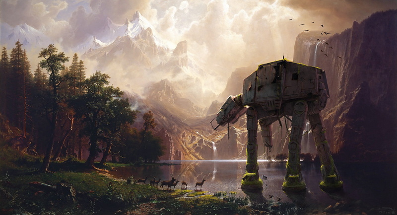 AT AT Walker, 1080P, Star Wars, fantasio, Oliver Wetter