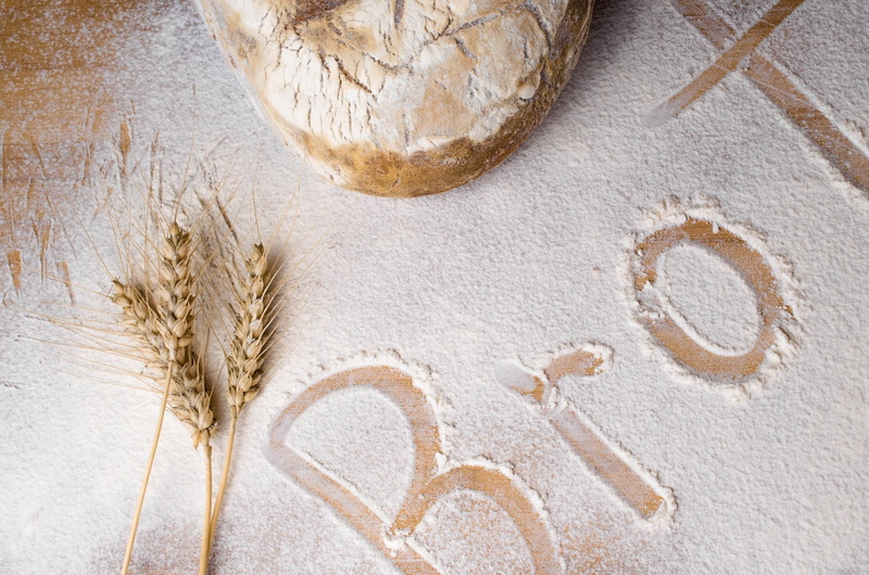 agriculture, 1080P, bake bread, food and drink, rye - Grain, no people, bread, wheat, seed, stalks, freshness, high angle view, farmers bread, table, crop