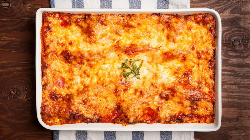 1080P, Lasagna, Meal, Food