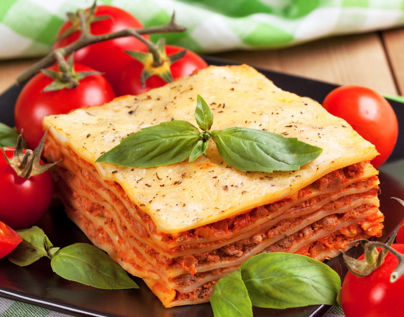 1080P, Tomato, Food, Lasagna