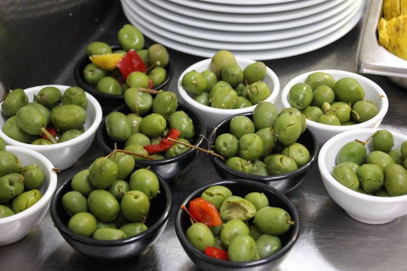 food and drink, salads, table, cooks, kitchen, gastronomy, food, olives, dish, top, oil, healthy, input, tapas, spanish, abundance, jaén, wellbeing, fruit