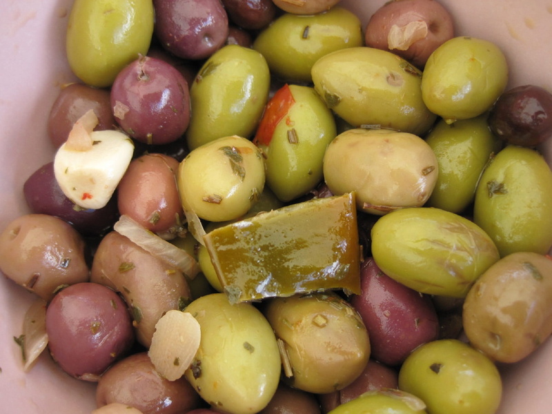 fruit, food, Olives, 1080P, salad, agriculture, harvest, tasty, wellbeing, cuisine, healthy eating, France, still life, food and drink, indoors, high angle view