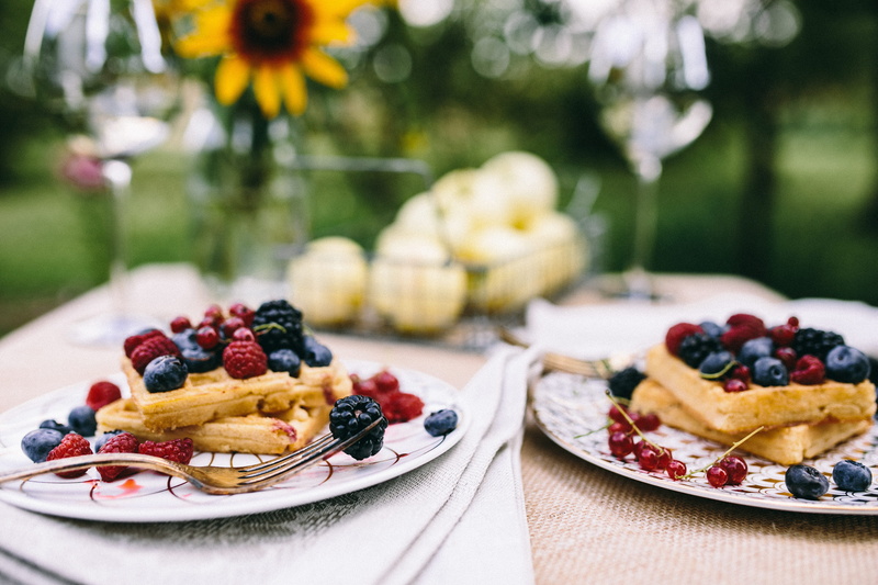 food and drink, blueberries, Healthy, wellbeing, strawberry, no people, picnic table, nature, raspberries, blueberry, gourmet, garden, snack, selective focus