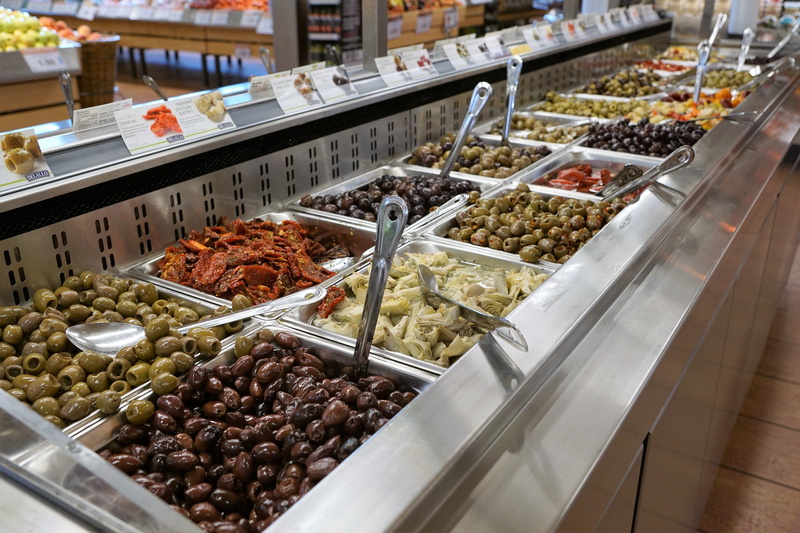 food and drink, bake, retail display, yellow, summer, retail, cook, store, large group of objects, business, market, vitamins, choice, food, consumerism