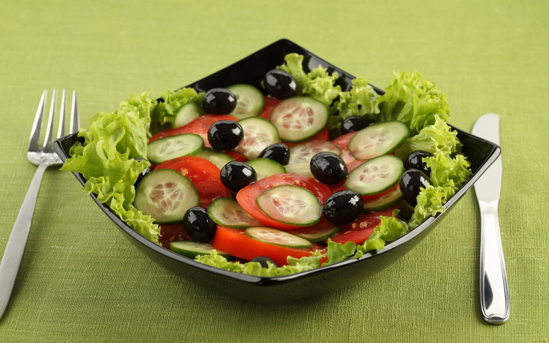 wellbeing, fork, salad, healthy Lifestyle, vegan Food, cooking, cucumber, snack, 720P, feta Cheese, onion, dinner, greek food, dieting, table knife, gourmet