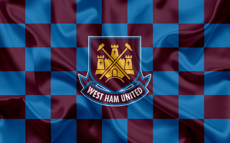 West Ham United F.C., Soccer, Logo, 4K, Emblem