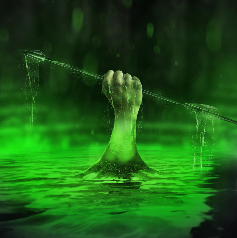 sea, close-up, Lazarus Pit, green color, nature, waterfront, 1080P, freshness, water, selective focus, motion, Arrow, underwater, refreshment, day, focus on foreground
