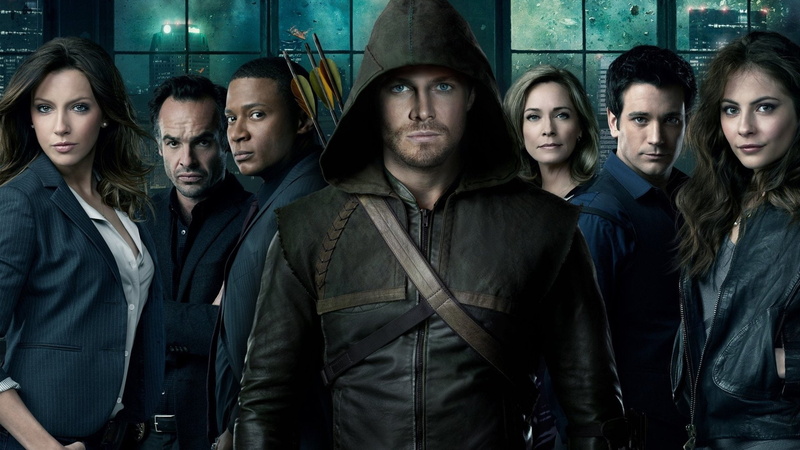 Stephen Amell, TV Show, Arrow, 1080P, David Ramsey, John Diggle