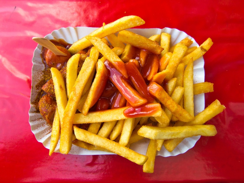 snack, delicious, unhealthy eating, fast food french fries, 1080P, ketchup, no people, comfort food, prepared potato, red, french, eat, freshness, food