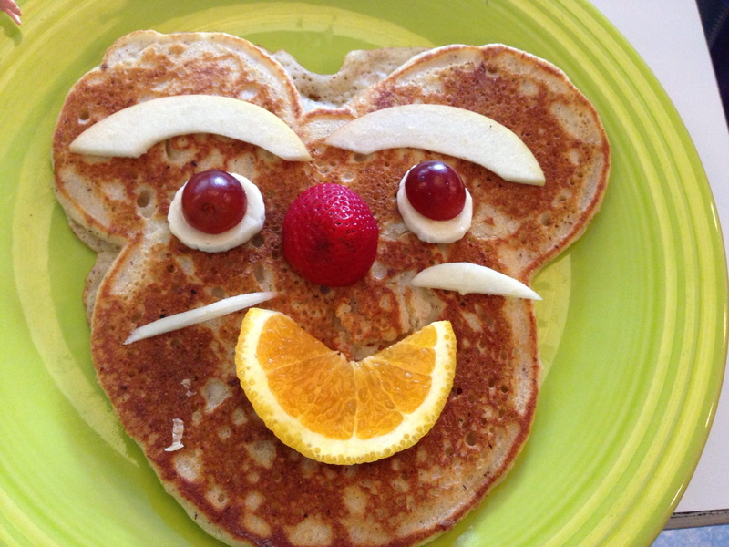 creativity, pancake, fruit, healthy eating, cuisine, representation, directly above, grape, childhood, nutrition, freshness, plate, funny, humor, healthy