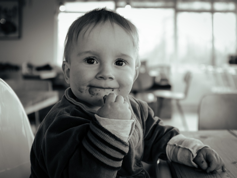 cute, focus on foreground, cheerful, child, front view, sitting, looking At Camera, boys, boy, lunch, people, happiness, childhood, casual clothing, baby
