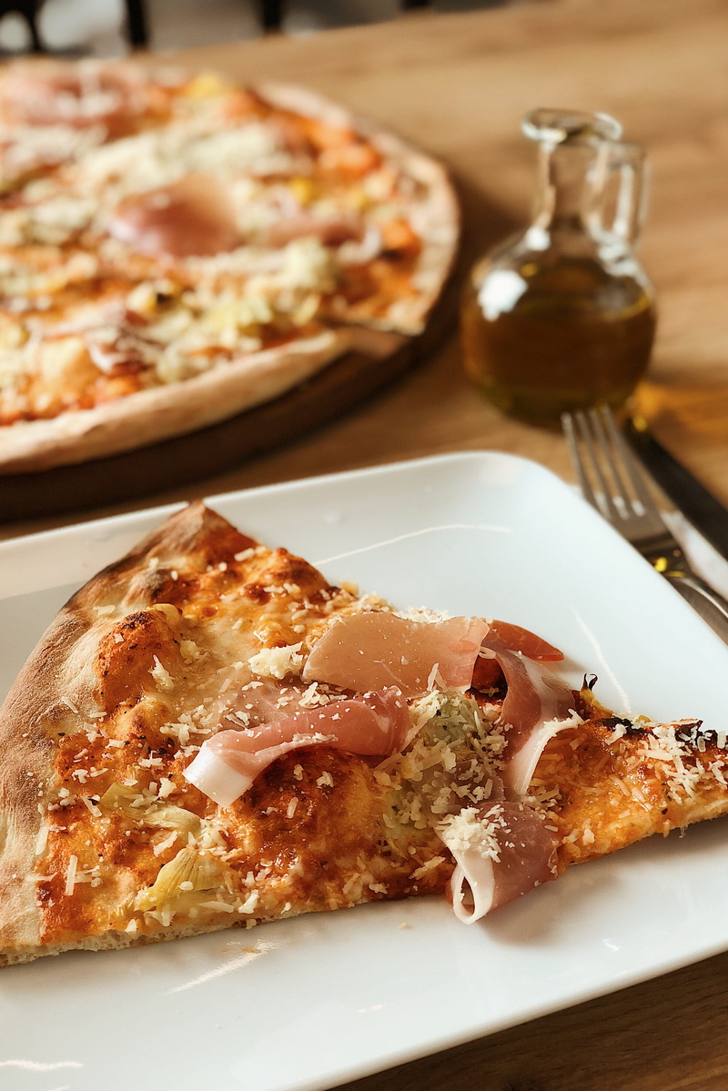 meal, dinner, vegetable, dairy product, table, no people, indoors, plate, food and drink, pizza, close-up, 4K, snack, focus on foreground, ready-to-eat