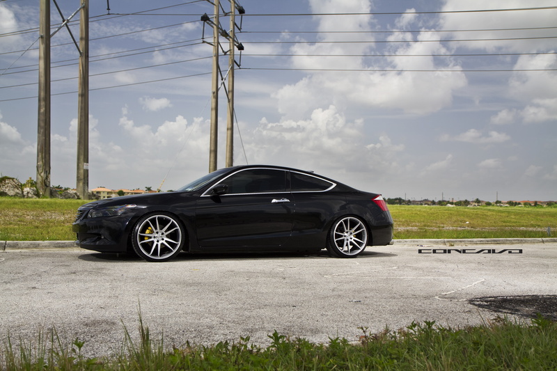 Accord, Wheels, 5K, Honda, the sky, Concave, Coupe, clouds, CW-S5
