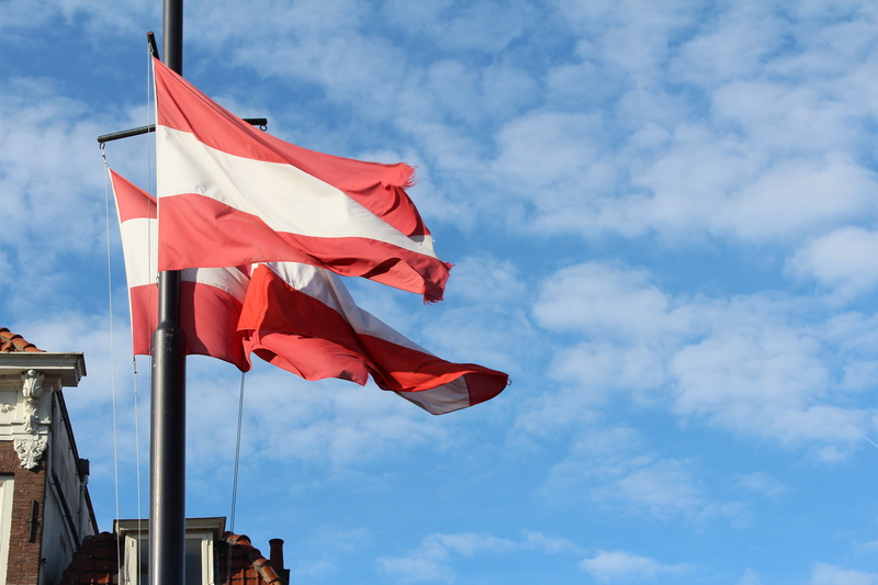 freedom, patriotism, independence, pride, striped, fluttering, shape, Netherlands, nature, holland, sky, emotion, Flags, wind, summer, outdoors, cloud - sky