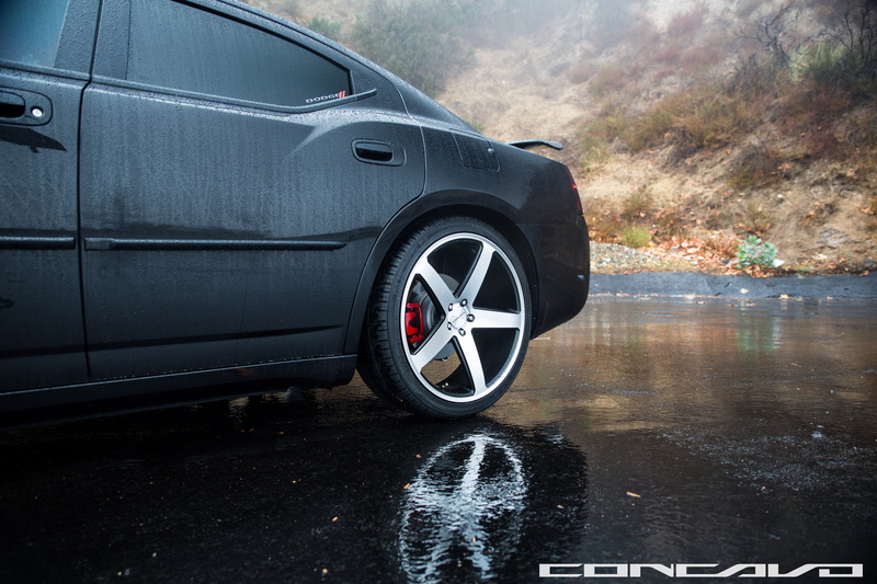 Face, Charger, machine, Black, Matte, spoiler, Wheels, CW-5, disk, Concave, Machined, auto, Dodge, 5K