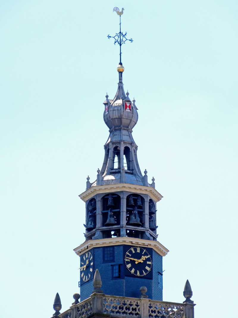 sint janskerk, low angle view, building, built structure, steeple, architecture, building exterior, religion, sky, nature, religious, clear sky, church
