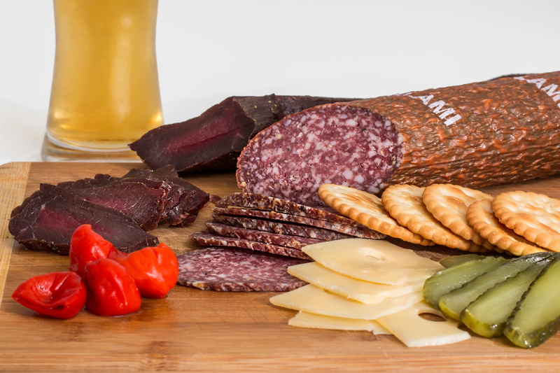 restaurant, biltong, no people, assortment, ingredient, slice, tomato, close-up, freshness, healthy eating, cuisine, food and drink, meal, dinner, ground beef