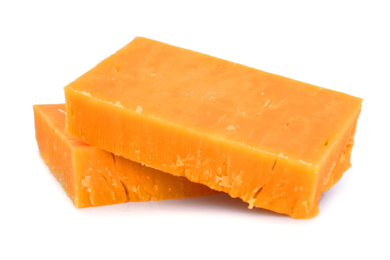 food and drink, orange color, close-up, cheese, matured cheddar, natural cheddar, food, raw food, sweet food, snack, slice, single object, white background