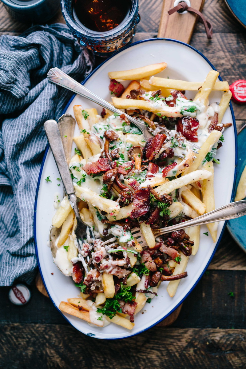 forks, healthy eating, table, blue, cheese, strips, plate, indoors, meal, 5K, fries, high angle view, platter, serving size, wellbeing, food and drink