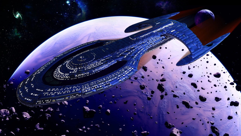 personal accessory, fantasy art, pattern, space, eating utensil, elegance, silver colored, blue, Star Trek, metal, knife, spacecraft, shiny, table, fashion