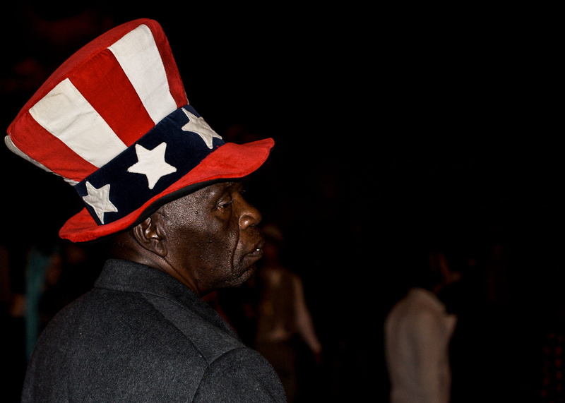 wearing, sad, flag, baseball cap, men, hat, close-up, government, black background, person, side view, west hollywood, copy space, cap, one person, night