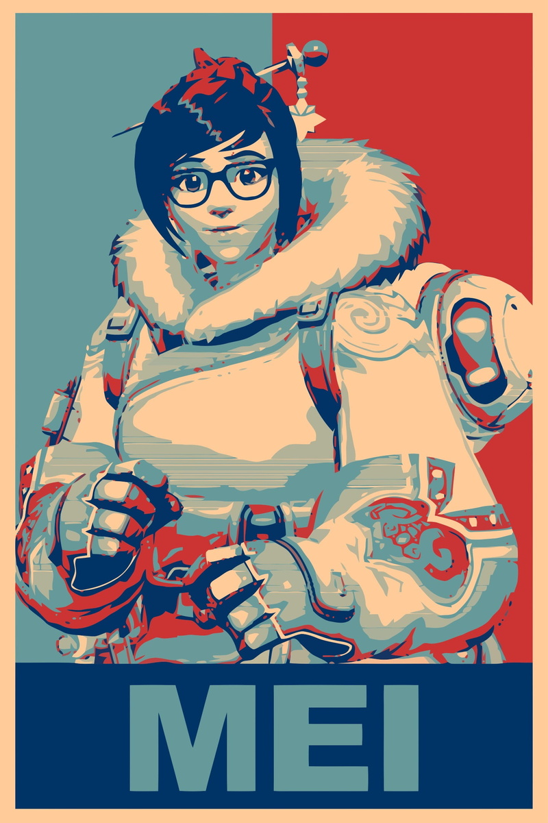 mammal, red, adult, painting, Gamer, celebration, dress, blue, holiday - event, creativity, people, belief, religion, Overwatch, holiday, men, event, 1080P