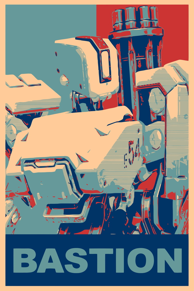 communication, activity, retro styled, red, abstract, propaganda, Overwatch, 1080P, map, Bastion (Overwatch), mode of transportation, auto post production filter
