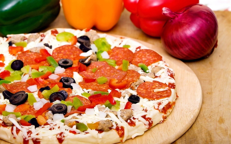 vegetarian food, freshness, herb, pepper, ingredient, close-up, 720P, red, food, fruit, meal, Onions, spice, food and drink, no people, wellbeing, Olives
