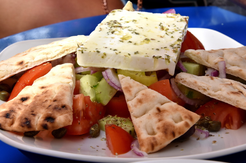 indoors, healthy eating, greece, close-up, tasty, meal, travel, mediterranean, gourmet, healthy, tortilla - flatbread, meals, pita bread, 5K, tomato, plate