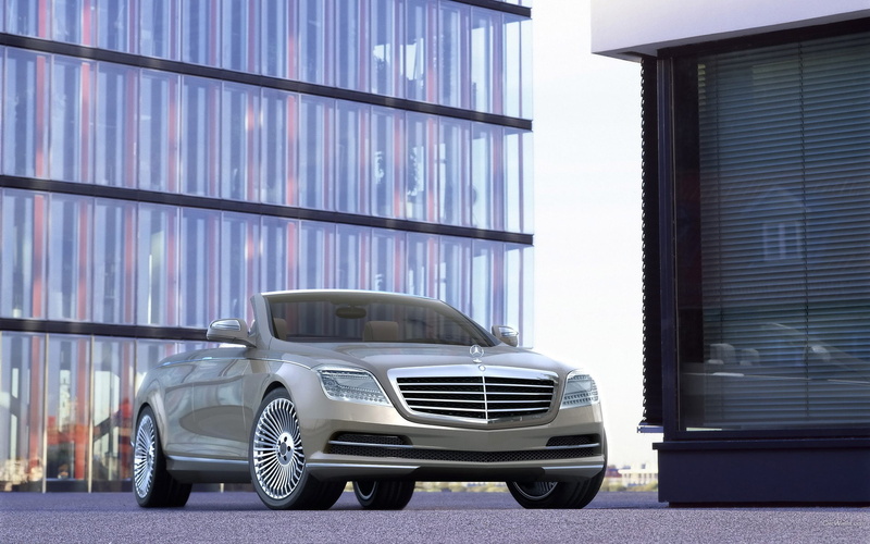 cars, drive, benz, ocean, mercedes, 1080P