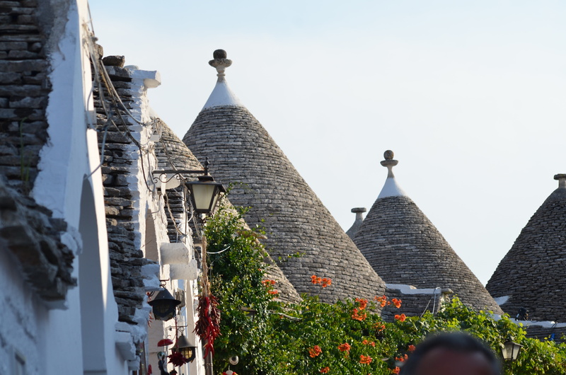 sky, travel destinations, summer, travel, architecture, tourism, clear sky, alberobello, puglia, building exterior, religion, place of worship, day, history