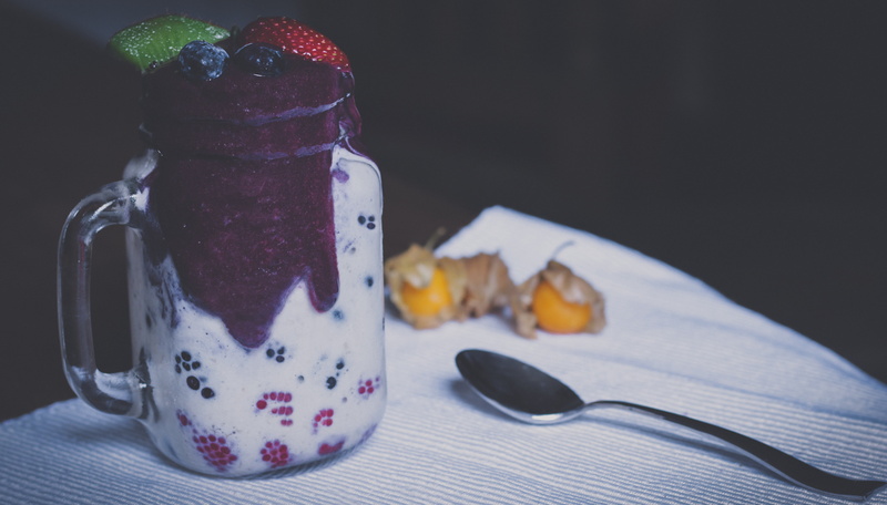 jam, black background, healthy eating, ready-to-eat, temptation, table, indoors, glass, 5K, fruit, no people, day, beside, blueberry, jar, fruits, salad
